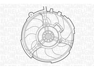 MAGNETI MARELLI 069422030010 ventiliatorius, radiatoriaus 
 Aušinimo sistema -> Radiatoriaus ventiliatorius
46723518, 46797120