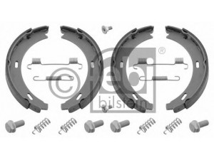 FEBI BILSTEIN 02100 stabdžių trinkelių komplektas, stovėjimo stabdis 
 Stabdžių sistema -> Rankinis stabdys
124 420 03 20, 124 420 05 20, 124 420 05 20 S1