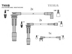 TESLA T900B uždegimo laido komplektas 
 Kibirkšties / kaitinamasis uždegimas -> Uždegimo laidai/jungtys
7700742837