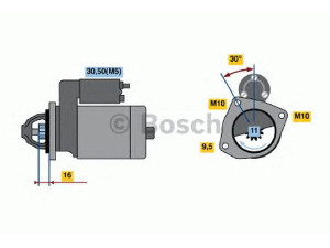 BOSCH 0 986 022 131 starteris 
 Elektros įranga -> Starterio sistema -> Starteris
1229427, 1233234, 1254222, 1368970