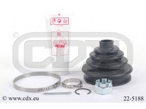 CDX 22-5188 gofruotoji membrana, kardaninis velenas 
 Ratų pavara -> Gofruotoji membrana