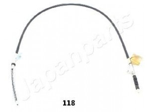 JAPANPARTS BC-118 trosas, stovėjimo stabdys 
 Stabdžių sistema -> Valdymo svirtys/trosai
365310X800