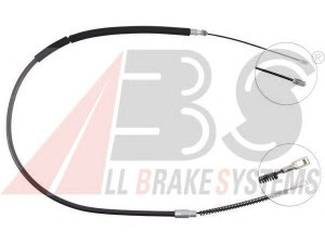 A.B.S. K16438 trosas, stovėjimo stabdys 
 Stabdžių sistema -> Valdymo svirtys/trosai
251609702, 251.609.702