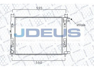 JDEUS 023M95A radiatorius, variklio aušinimas 
 Aušinimo sistema -> Radiatorius/alyvos aušintuvas -> Radiatorius/dalys
214100078R
