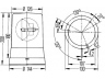 HELLA 2RL 006 295-301 besisukantis švyturėlis