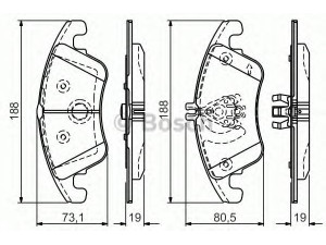 BOSCH 0 986 TB3 152 stabdžių trinkelių rinkinys, diskinis stabdys 
 Techninės priežiūros dalys -> Papildomas remontas
005 420 10 20, 005 420 13 20, 005 420 16 20