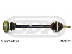 CDX 160203/96 kardaninis velenas 
 Ratų pavara -> Kardaninis velenas
811407271M