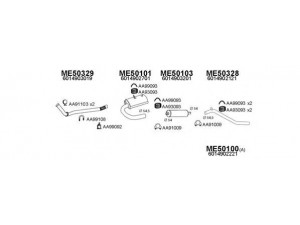 VENEPORTE 500200 išmetimo sistema