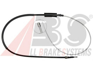 A.B.S. K12417 trosas, stovėjimo stabdys 
 Stabdžių sistema -> Valdymo svirtys/trosai
6025 105 918