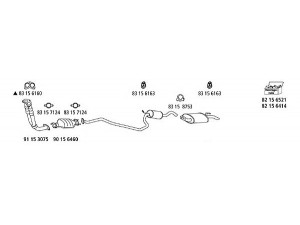 HJS Fo_59 išmetimo sistema 
 Išmetimo sistema -> Išmetimo sistema, visa