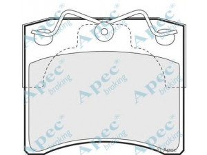 APEC braking PAD910 stabdžių trinkelių rinkinys, diskinis stabdys 
 Techninės priežiūros dalys -> Papildomas remontas
701698151A, 701698151F, 701698151A