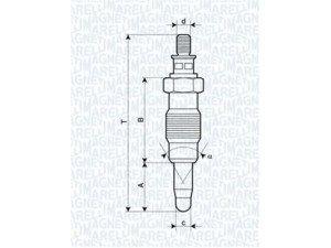 MAGNETI MARELLI 062900008304 kaitinimo žvakė 
 Kibirkšties / kaitinamasis uždegimas -> Kaitinimo kaištis
1 001 049, 1 008 792, 1 045 261