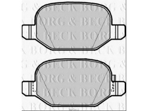 BORG & BECK BBP2412 stabdžių trinkelių rinkinys, diskinis stabdys 
 Techninės priežiūros dalys -> Papildomas remontas
77366456, 77366457
