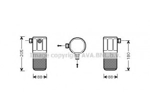 AVA QUALITY COOLING ALD100 džiovintuvas, oro kondicionierius 
 Oro kondicionavimas -> Džiovintuvas
46430022, 60807602, 60810200, 82478871