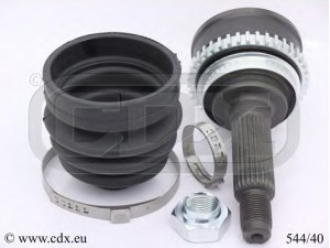 CDX 544/40 jungčių komplektas, kardaninis velenas 
 Ratų pavara -> Sujungimai/komplektas
93741015, 96273571, 93741015, 96273570