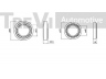 TREVI AUTOMOTIVE WB1272 rato guolio komplektas 
 Ašies montavimas/vairavimo mechanizmas/ratai -> Rato stebulė/montavimas -> Rato guolis