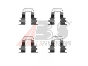 A.B.S. 1255Q priedų komplektas, diskinių stabdžių trinkelės 
 Stabdžių sistema -> Diskinis stabdys -> Stabdžių dalys/priedai
0441255000