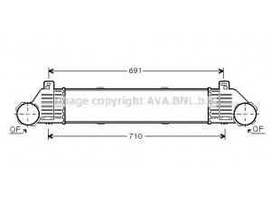 AVA QUALITY COOLING MSA4353 tarpinis suslėgto oro aušintuvas, kompresorius 
 Variklis -> Oro tiekimas -> Įkrovos agregatas (turbo/superįkrova) -> Tarpinis suslėgto oro aušintuvas
2205000000