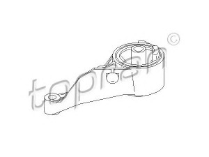 TOPRAN 206 157 variklio montavimas 
 Variklis -> Variklio montavimas -> Variklio montavimo rėmas
06 84 238, 24416545, 6 84 238