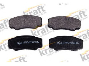 KRAFT AUTOMOTIVE 6013100 stabdžių trinkelių rinkinys, diskinis stabdys 
 Techninės priežiūros dalys -> Papildomas remontas
425247, 4254-68, 425468, 71752985