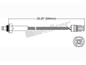 WALKER PRODUCTS 250-24515 lambda jutiklis
11781406981