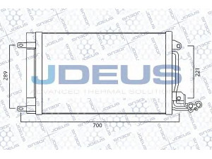 JDEUS 725M29 kondensatorius, oro kondicionierius 
 Oro kondicionavimas -> Kondensatorius
6R0820411A, 6R0820411D
