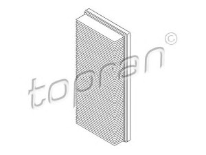 TOPRAN 301 915 oro filtras 
 Techninės priežiūros dalys -> Techninės priežiūros intervalai
1 120 167, 1 216 907, 1 581 167