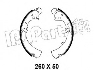 IPS Parts IBL-4137 stabdžių trinkelė 
 Stabdžių sistema -> Būgninis stabdys -> Stabdžių įdėklas/ trinkelė
44060-05N25, 44060-16C26, 44060-20R25