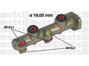 METELLI 05-0077 pagrindinis cilindras, stabdžiai 
 Stabdžių sistema -> Pagrindinis stabdžių cilindras
4601.84, 77 00 666 325, 77 01 349 254