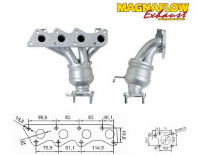 MAGNAFLOW 77008 katalizatoriaus keitiklis 
 Išmetimo sistema -> Katalizatoriaus keitiklis
030253052AX, 030253052AX