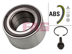 FAG 713 6109 30 rato guolio komplektas 
 Ašies montavimas/vairavimo mechanizmas/ratai -> Rato stebulė/montavimas -> Rato guolis
2H0 498 627, 2H0 498 627 A