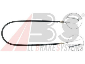 A.B.S. K14298 trosas, stovėjimo stabdys 
 Stabdžių sistema -> Valdymo svirtys/trosai
0K205-44-410G, 0K205-44-410H, 0K205-44-410J