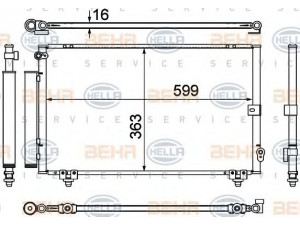 HELLA 8FC 351 307-771 kondensatorius, oro kondicionierius 
 Oro kondicionavimas -> Kondensatorius
8846012540