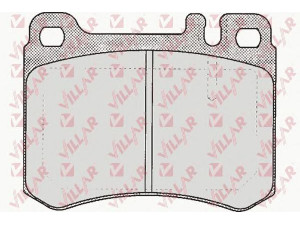 VILLAR 626.0361 stabdžių trinkelių rinkinys, diskinis stabdys 
 Techninės priežiūros dalys -> Papildomas remontas
0014200320, 0014200820, 0014207620