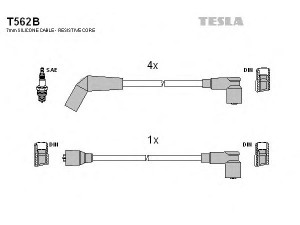 TESLA T562B uždegimo laido komplektas 
 Kibirkšties / kaitinamasis uždegimas -> Uždegimo laidai/jungtys
GHT264