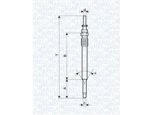 MAGNETI MARELLI 062900025304 kaitinimo žvakė 
 Kibirkšties / kaitinamasis uždegimas -> Kaitinimo kaištis
12 23 2 248 422, 12 23 22 48 422
