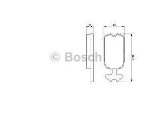 BOSCH 0 986 462 072 stabdžių trinkelių rinkinys, diskinis stabdys 
 Techninės priežiūros dalys -> Papildomas remontas
75 516 219, 75 516 220, 95 542 661