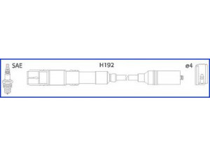 HITACHI 134778 uždegimo laido komplektas 
 Kibirkšties / kaitinamasis uždegimas -> Uždegimo laidai/jungtys
1121500118, 1121500218, A1121500118