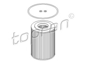 TOPRAN 205 590 alyvos filtras 
 Filtrai -> Alyvos filtras
06 49 016, 25067160, 6 49 016