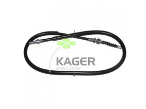 KAGER 19-0580 trosas, stovėjimo stabdys 
 Stabdžių sistema -> Valdymo svirtys/trosai
96026873