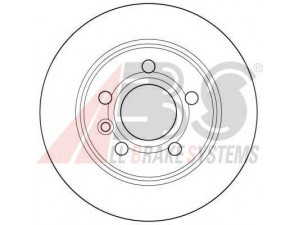 A.B.S. 16298 stabdžių diskas 
 Stabdžių sistema -> Diskinis stabdys -> Stabdžių diskas
1001094, 1023605, 1045995, 1137985