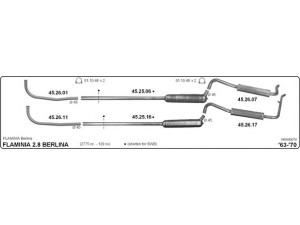 IMASAF 546000074 išmetimo sistema 
 Išmetimo sistema -> Išmetimo sistema, visa