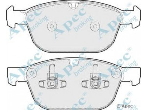 APEC braking PAD1719 stabdžių trinkelių rinkinys, diskinis stabdys 
 Techninės priežiūros dalys -> Papildomas remontas
30793943, 31277334