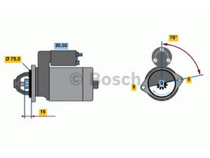 BOSCH 0 986 018 541 starteris 
 Elektros įranga -> Starterio sistema -> Starteris
31 200-P1J-S010, 31200-P1J-E01