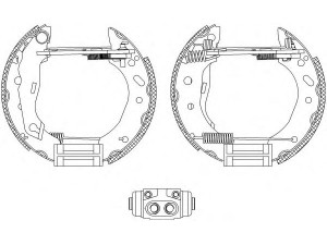 HELLA PAGID 8DB 355 004-441 stabdžių trinkelių komplektas 
 Techninės priežiūros dalys -> Papildomas remontas
1005960, 1005970, 1104127, 1104128