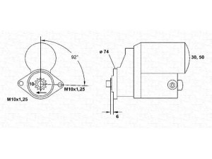 MAGNETI MARELLI 943254078010 starteris 
 Elektros įranga -> Starterio sistema -> Starteris
1280000930, 2810064070, 281006407084