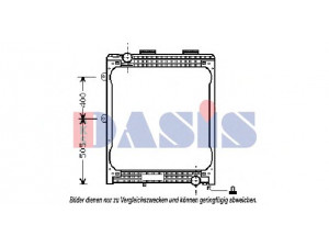 AKS DASIS 260570N radiatorius, variklio aušinimas 
 Aušinimo sistema -> Radiatorius/alyvos aušintuvas -> Radiatorius/dalys
81061016407, 81061016423, 81061016438