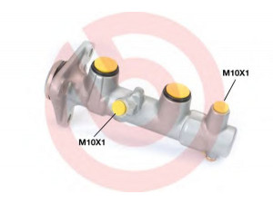 BREMBO M 83 005 pagrindinis cilindras, stabdžiai 
 Stabdžių sistema -> Pagrindinis stabdžių cilindras
4720112820, 4720112860, PMH591
