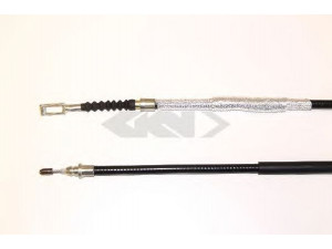 SPIDAN 440538 trosas, stovėjimo stabdys 
 Stabdžių sistema -> Valdymo svirtys/trosai
1338691080, 4745W7