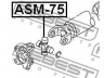FEBEST ASM-75 jungtis, kardaninis velenas
MC994293, MK996631